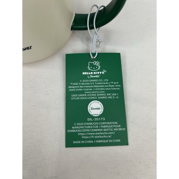 Starbucks Hello Kitty Ceramic Mug 16 oz. 2025 - Picture 3 of 10